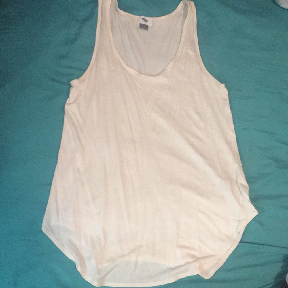 •Old Navy Off-White Tank Top•